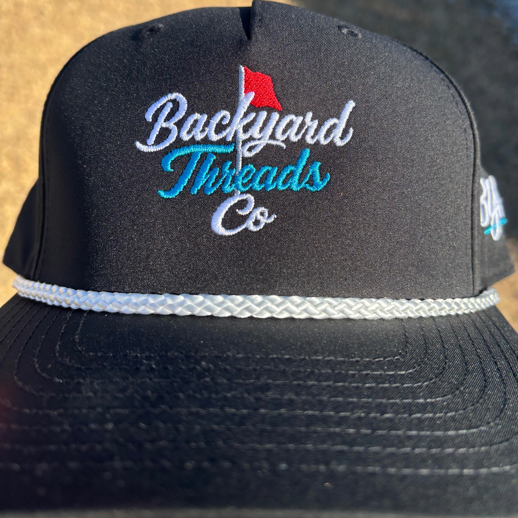 "Backyard Threads Co" Rope Hat