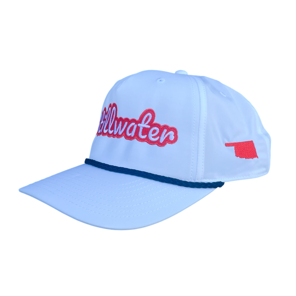 (White) Stillwater, Ok Rope Hat