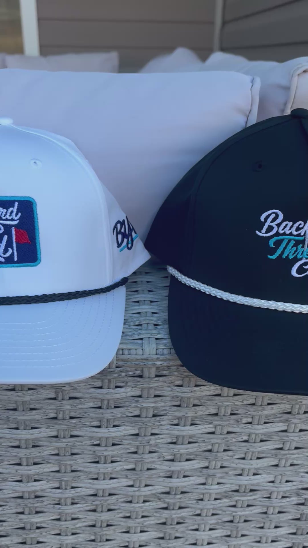 "Backyard Threads Co" Rope Hat